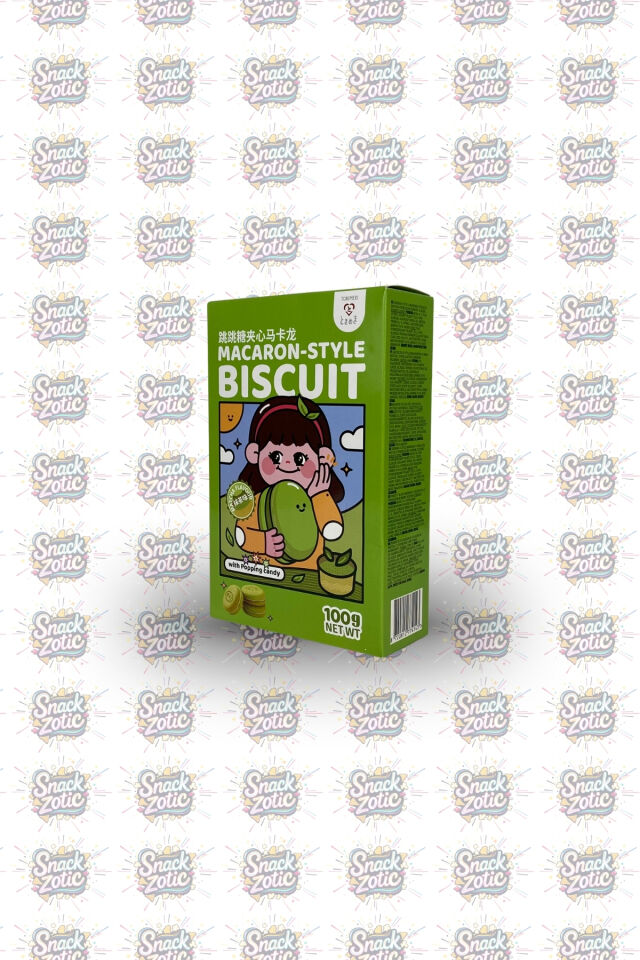 Tokimeki Macaron Style Biscuit Matcha
