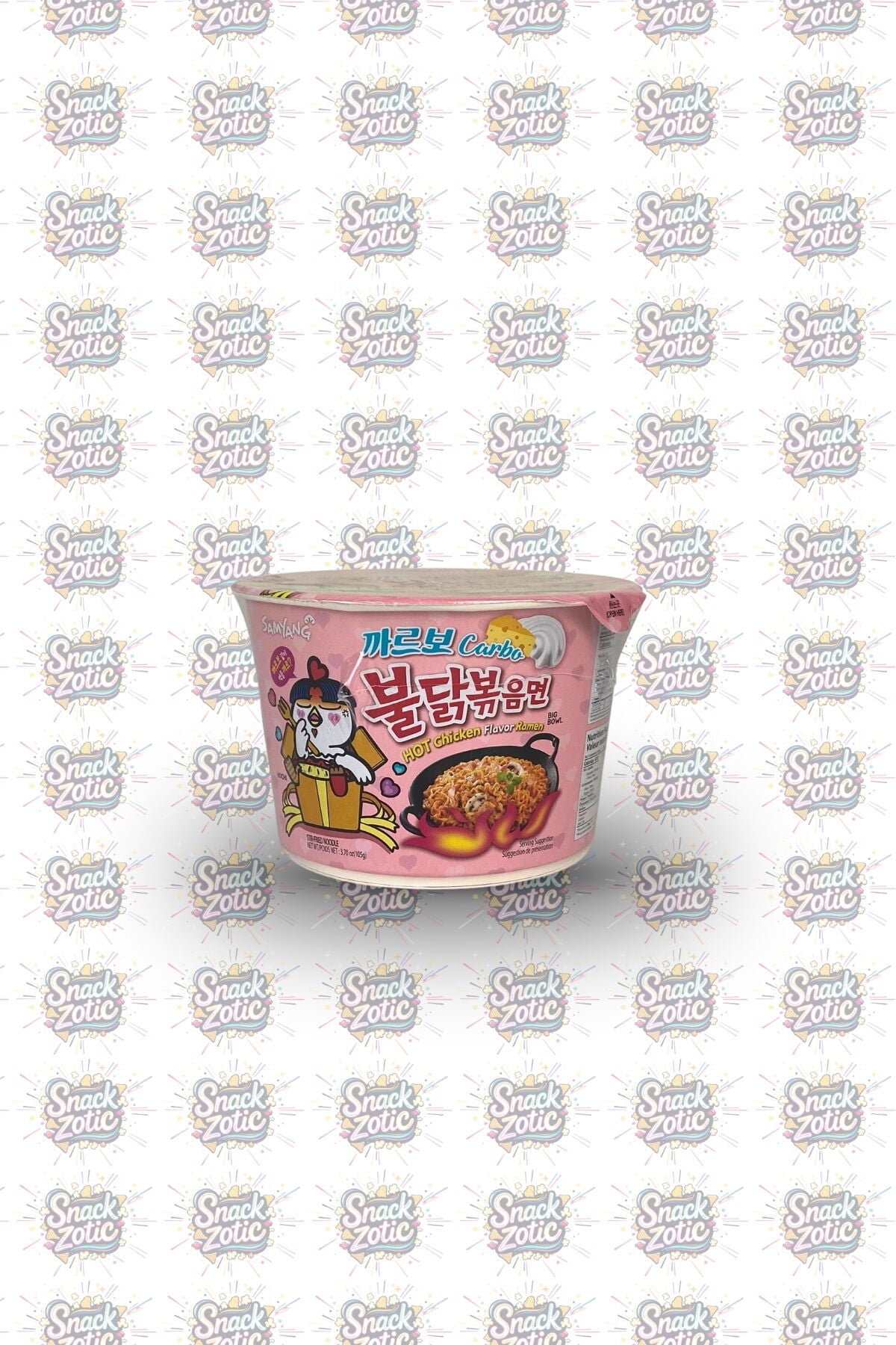 Samyang Buldak Carbo Karbonara Ramen Bowl | Snackzotic