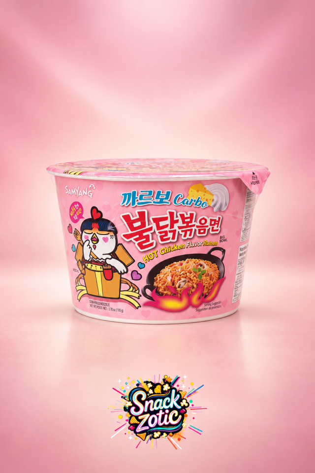 Samyang Buldak Carbo Karbonara Ramen Bowl