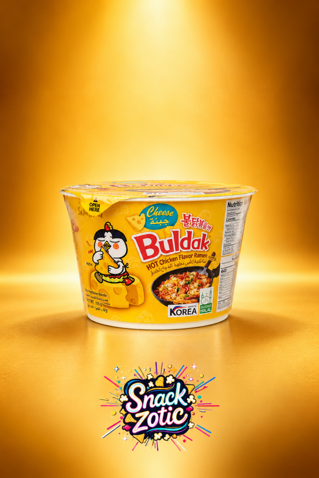 Samyang Buldak Cheese Ramen Big Bowl