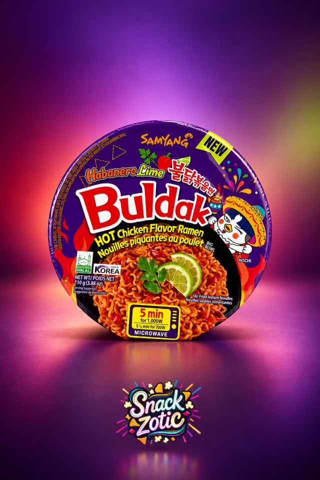 Samyang Buldak Habanero Lime Big Bowl