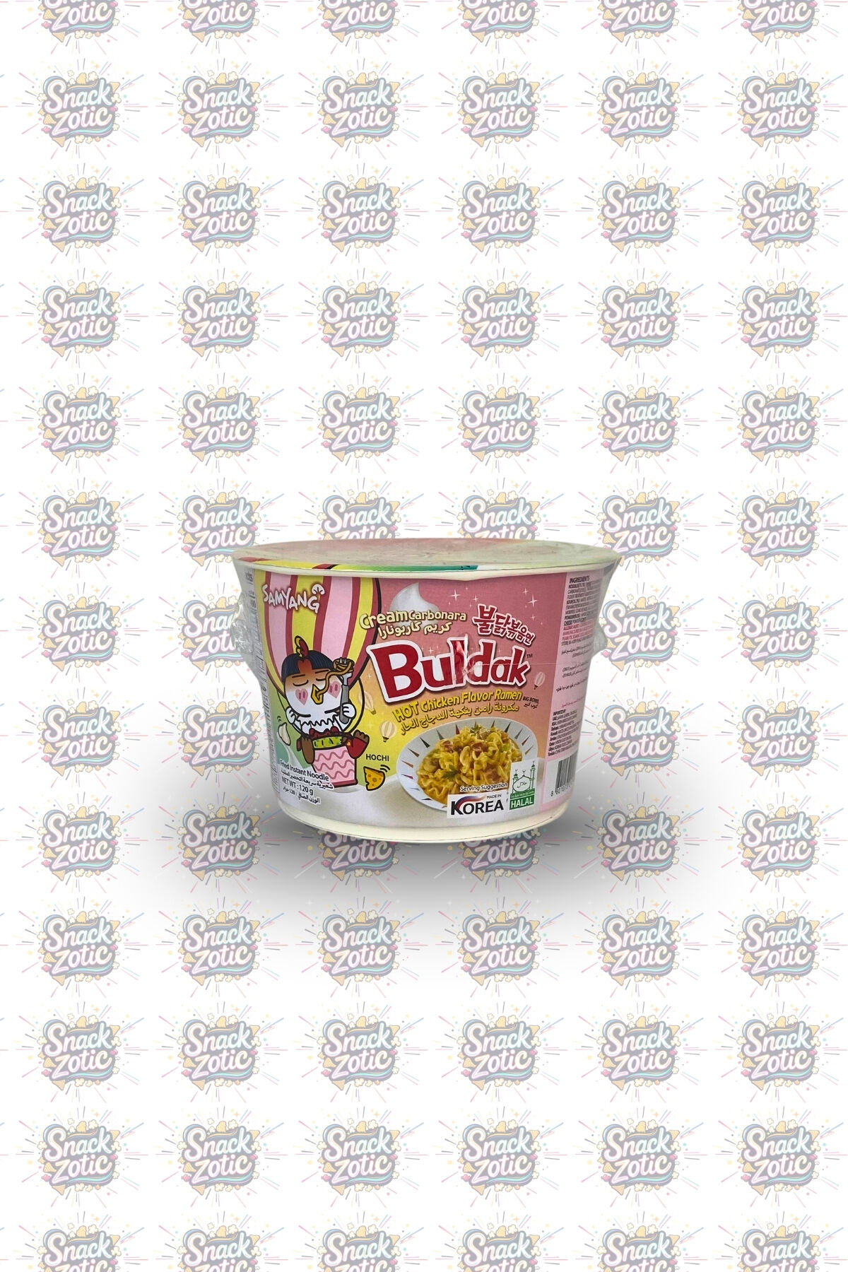 Samyang Buldak Cream Carbonara  Ramen Big Bowl