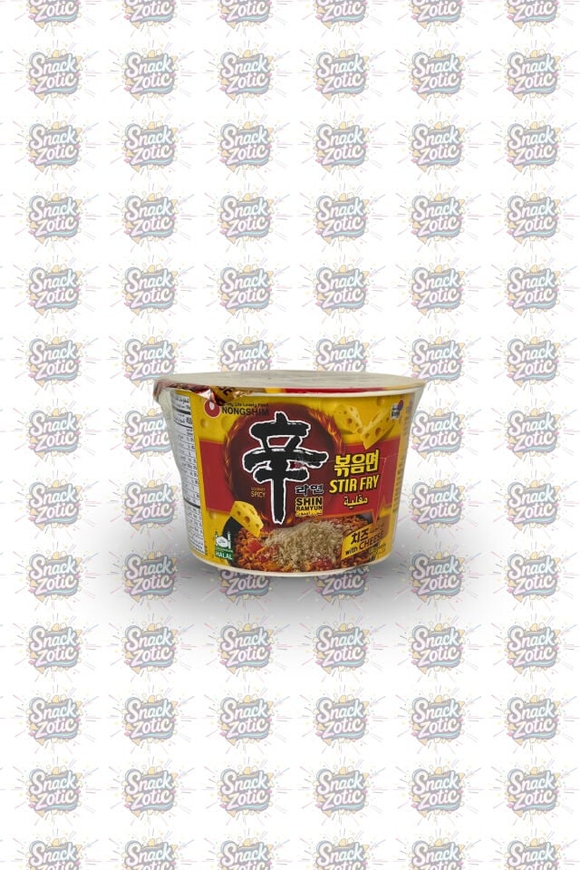 Nongshim Shin Ramyun Stir Fry with Cheese Peynirli Noodle