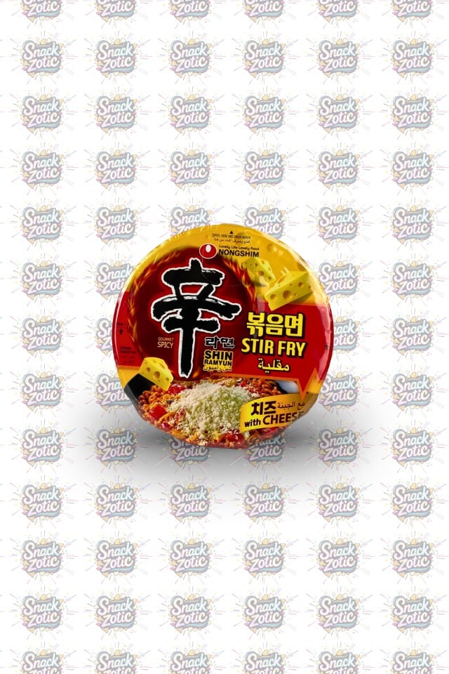 Nongshim Shin Ramyun Stir Fry with Cheese Peynirli Noodle