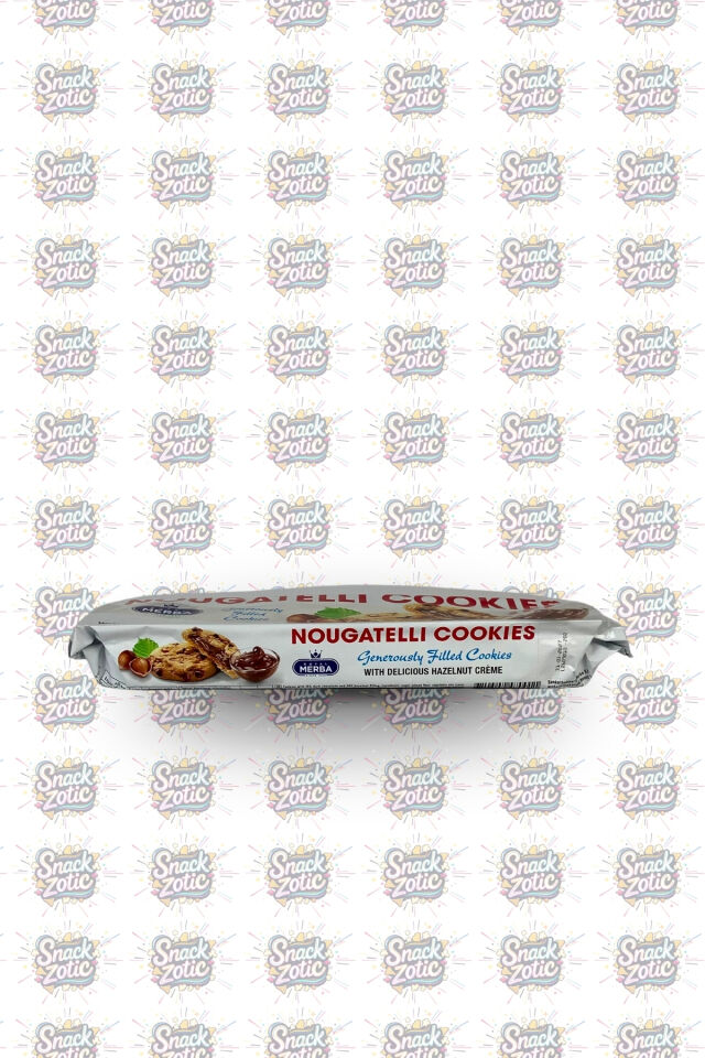 Merba Nougatelli Cookies İthal Kurabiye