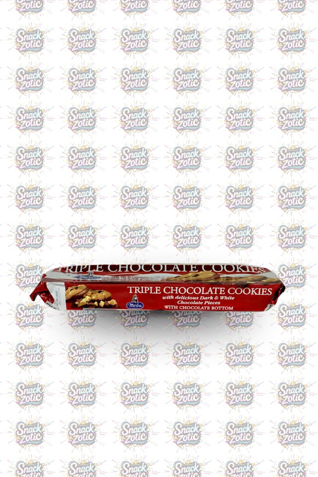 Merba Triple Chocolate Cookies İthal Kurabiye