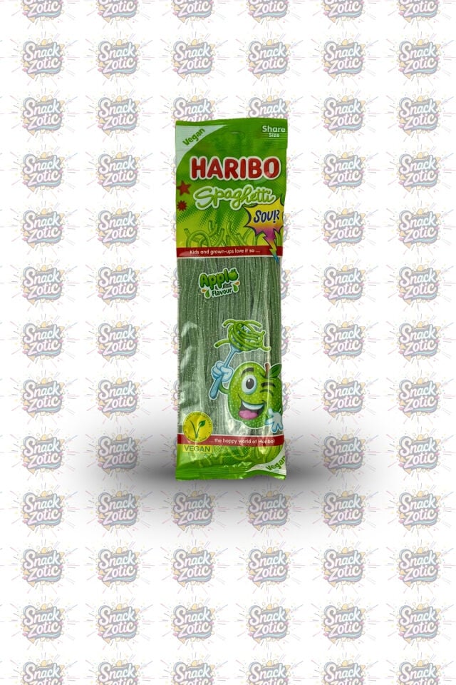 Haribo Spaghetti Sour Apple Jelibon