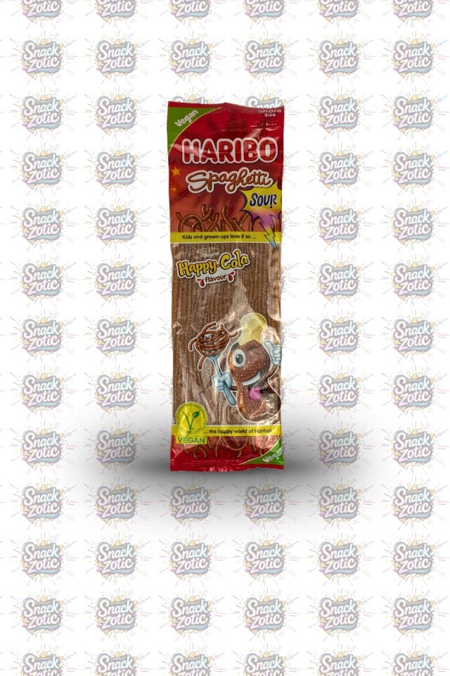 Haribo Spaghetti Sour Happy Cola Jelibon 175 g