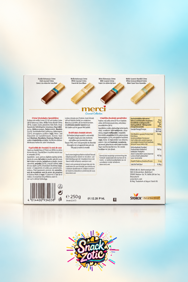 Merci Limited Edition Coconut Collection