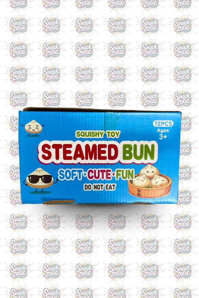 Steamed Bun Çin Mantısı Squishy Stres Oyuncağı | Snackzotic