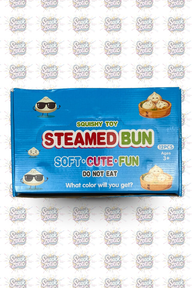 Steamed Bun Çin Mantısı Squishy Stres Oyuncağı | Snackzotic