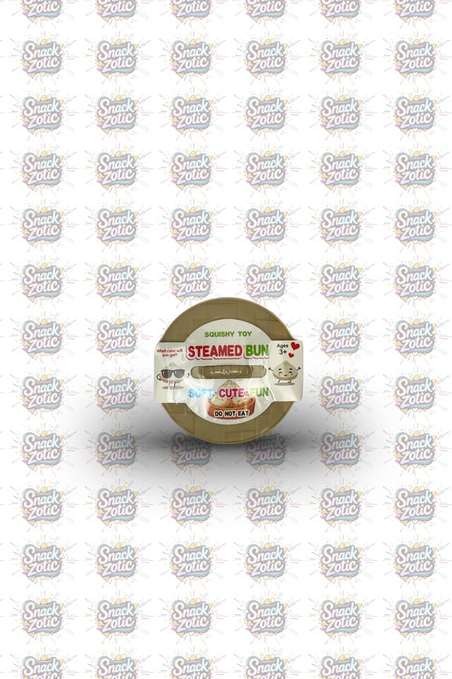 Steamed Bun Çin Mantısı Squishy Stres Oyuncağı | Snackzotic
