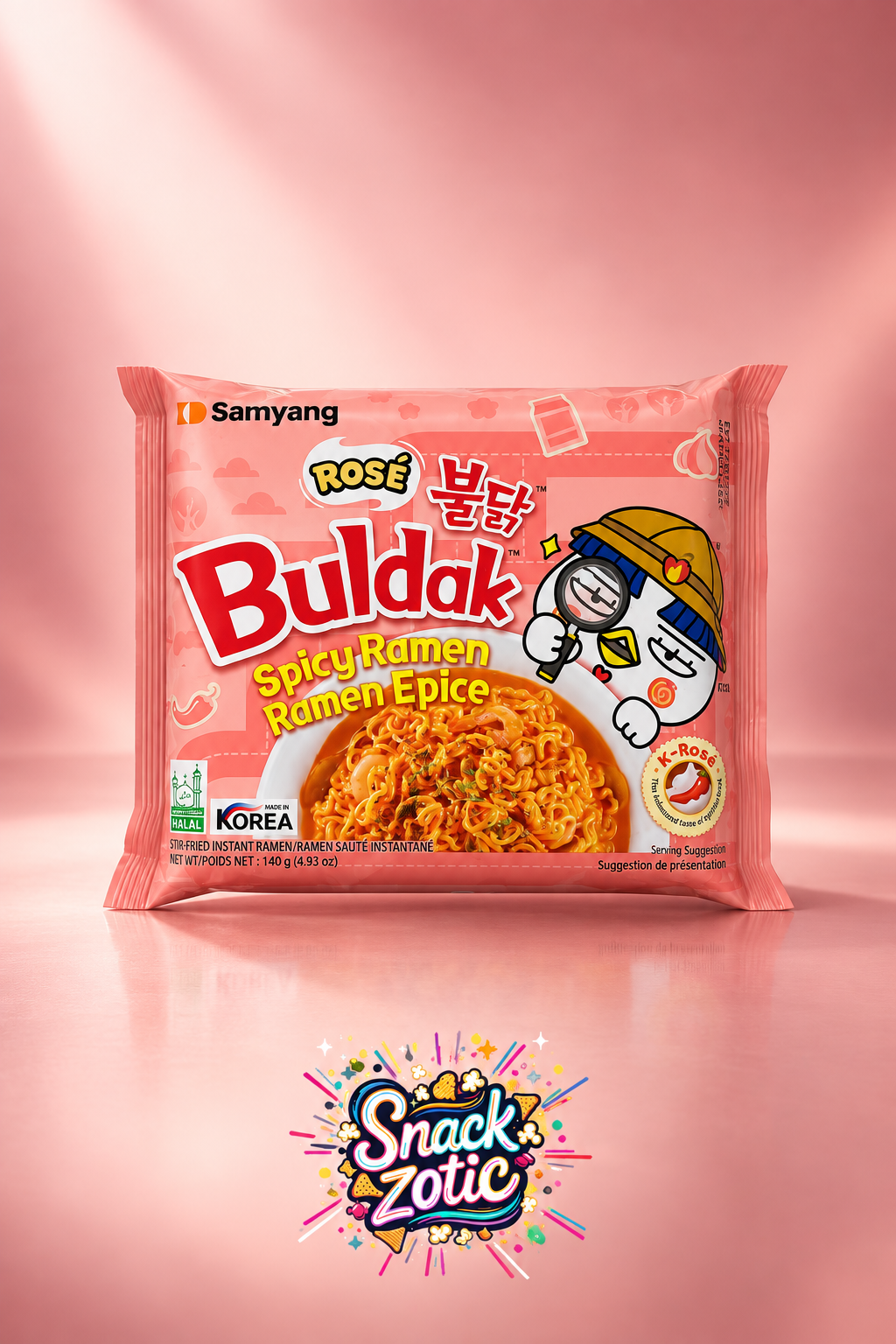 Samyang Buldak Rosé Hot Chicken Flavor Ramen