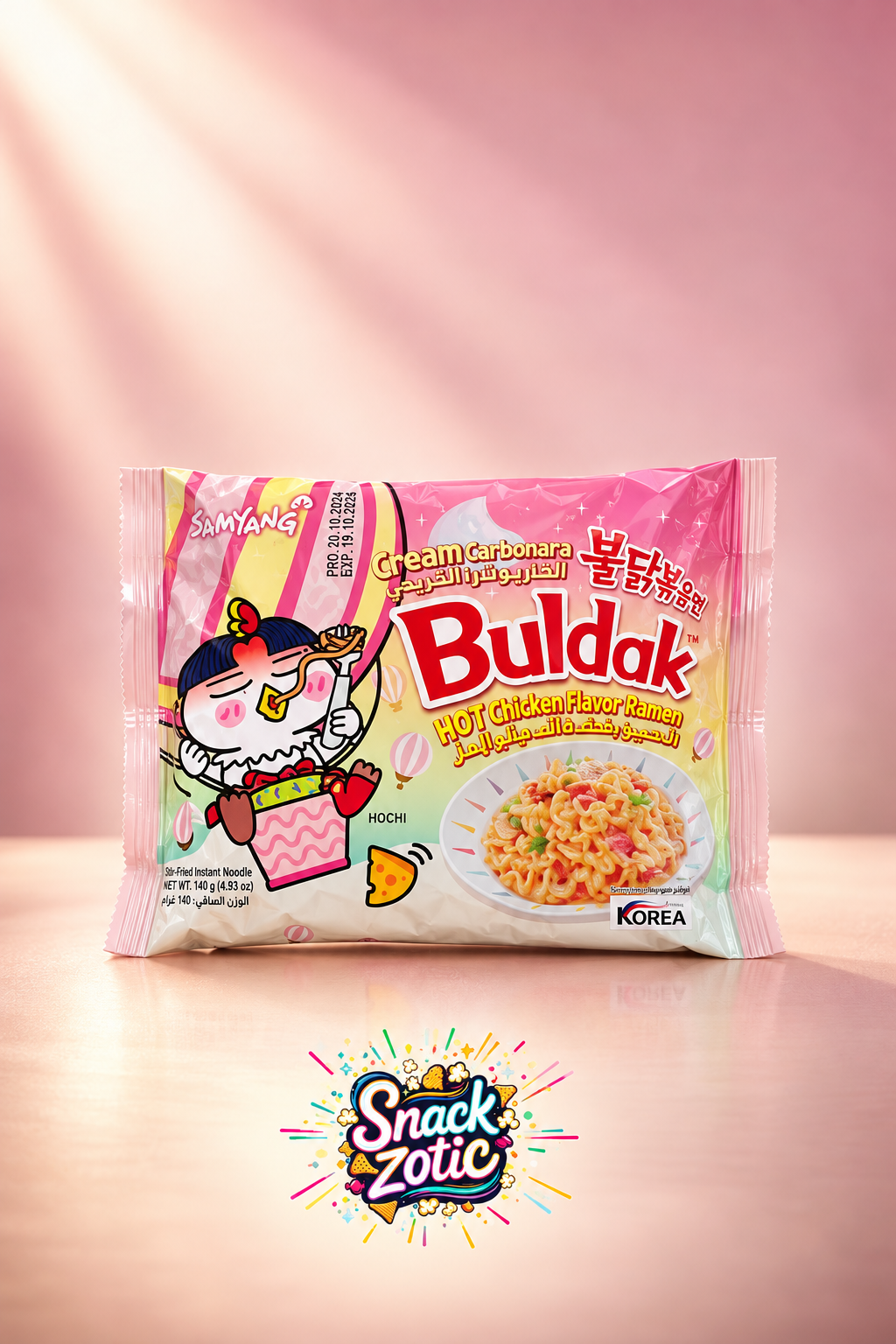 Samyang Buldak Cream Carbonara Hot Chicken Flavor Ramen