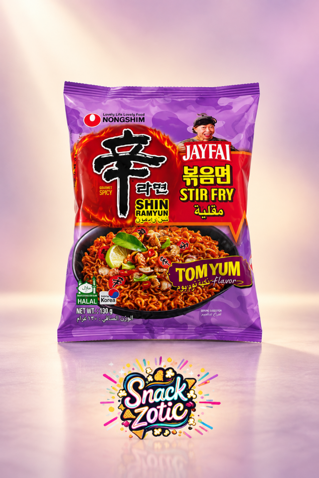 Nongshim Shin Ramyun Tom Yum Stir Fry Jay Fai