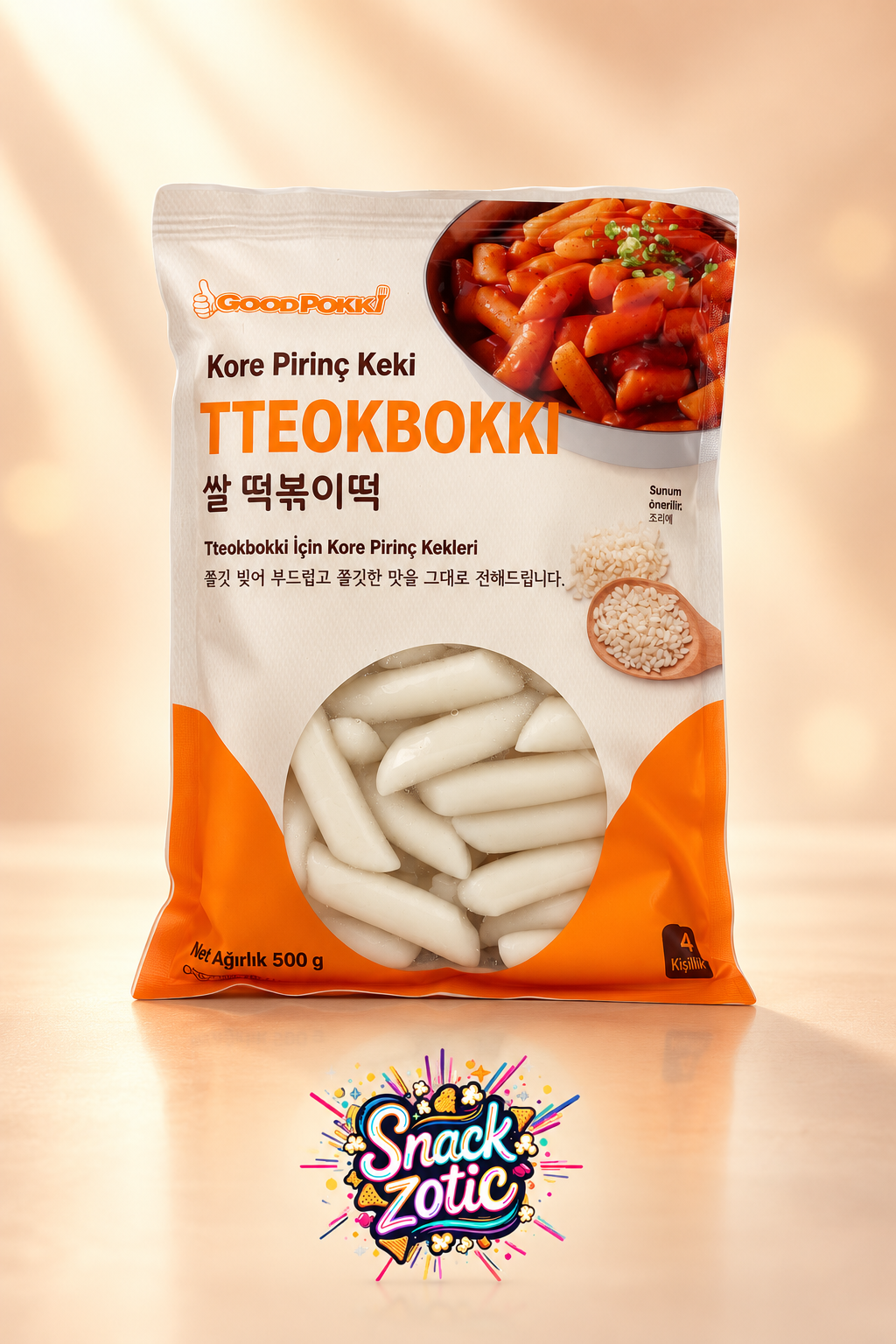 Goodpokki Kore Pirinç Keki Tteokbokki