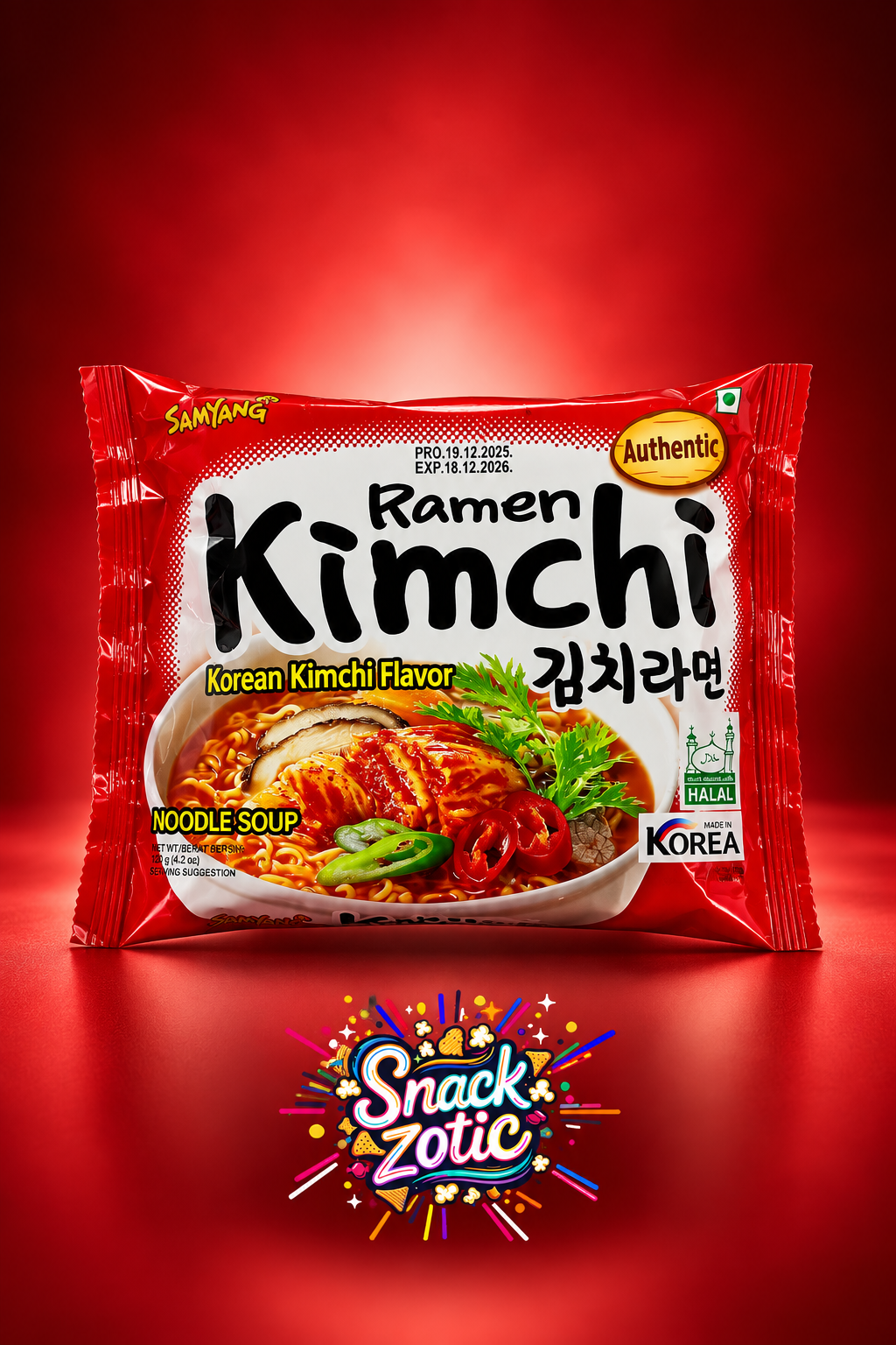 Samyang Kimchi Ramen Noodle Soup