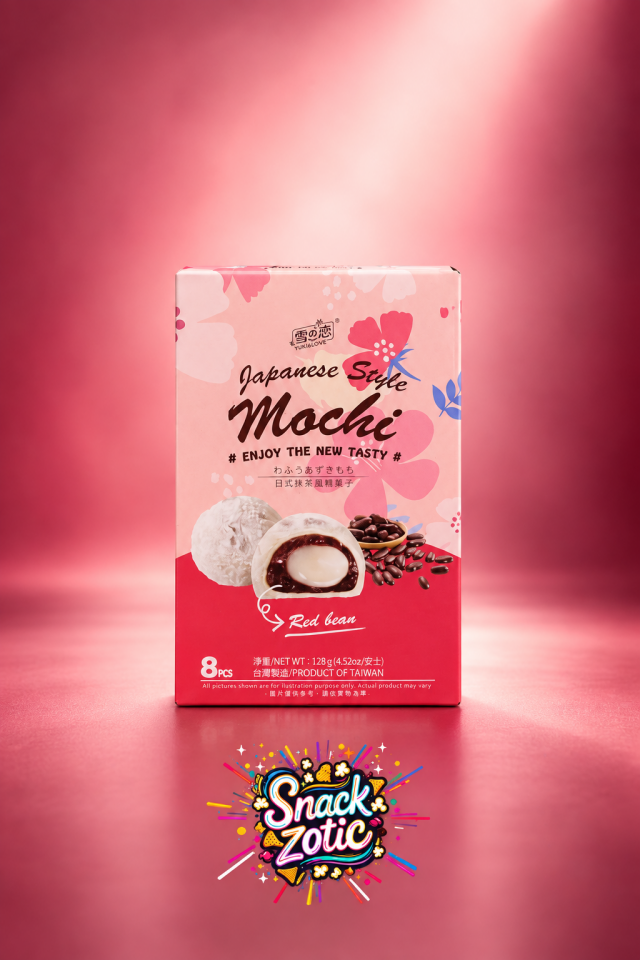 Yuki & Love Japanese Style Mochi Red Bean