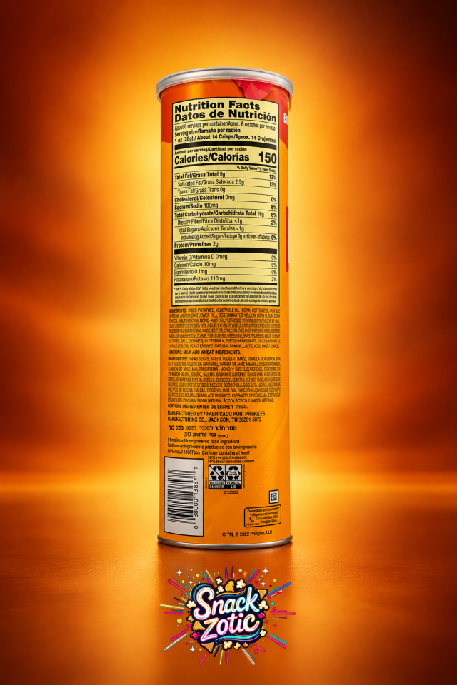 Pringles Cheddar Cheese