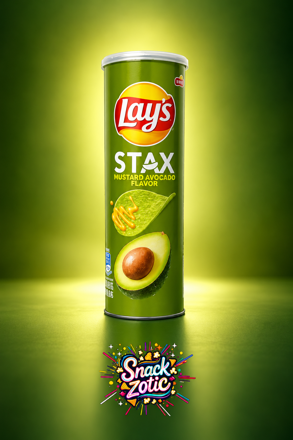 Lay's Stax Mustard Avocado Flavor