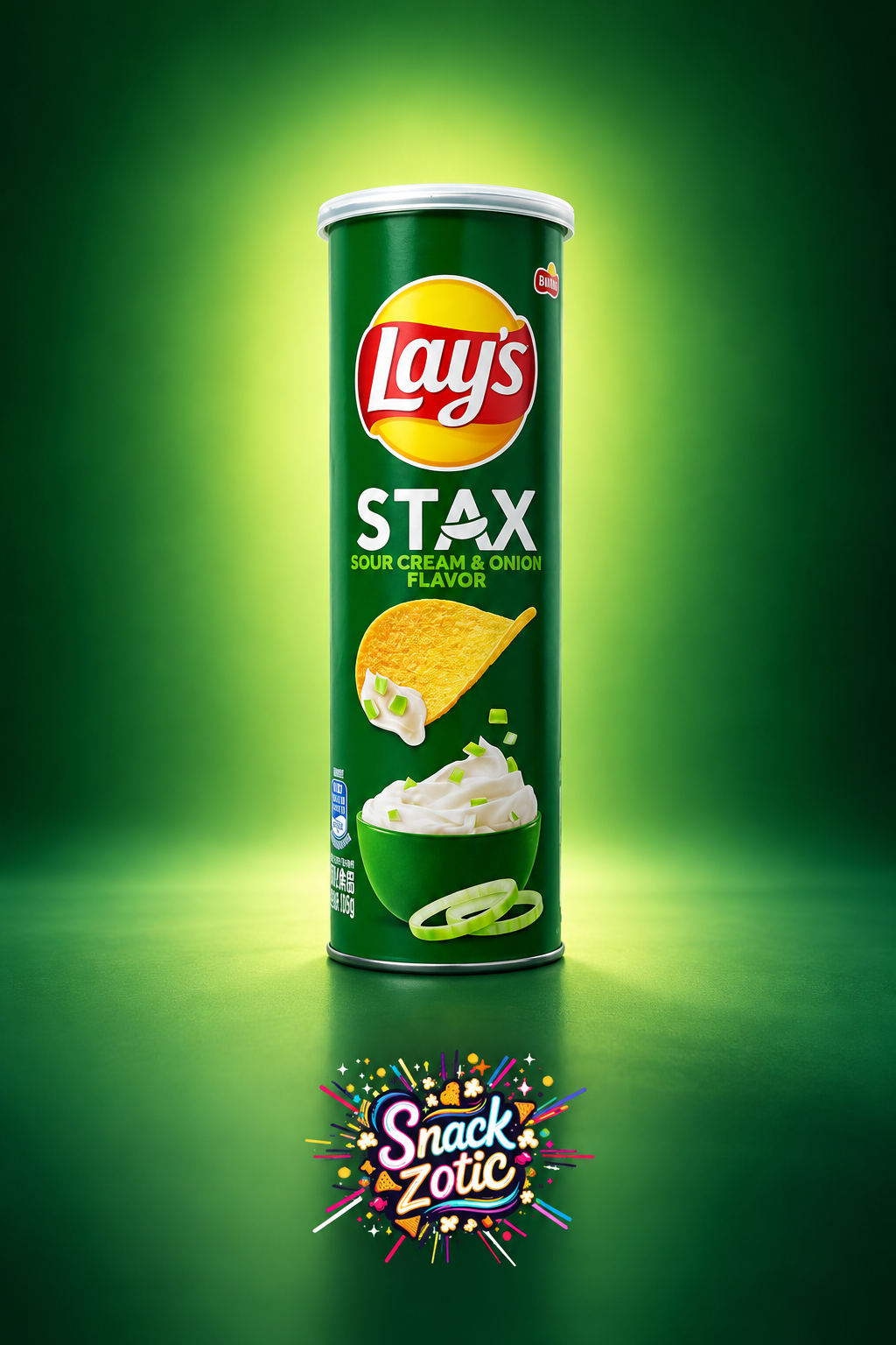 Lay's Stax Sour Cream & Onion Flavor