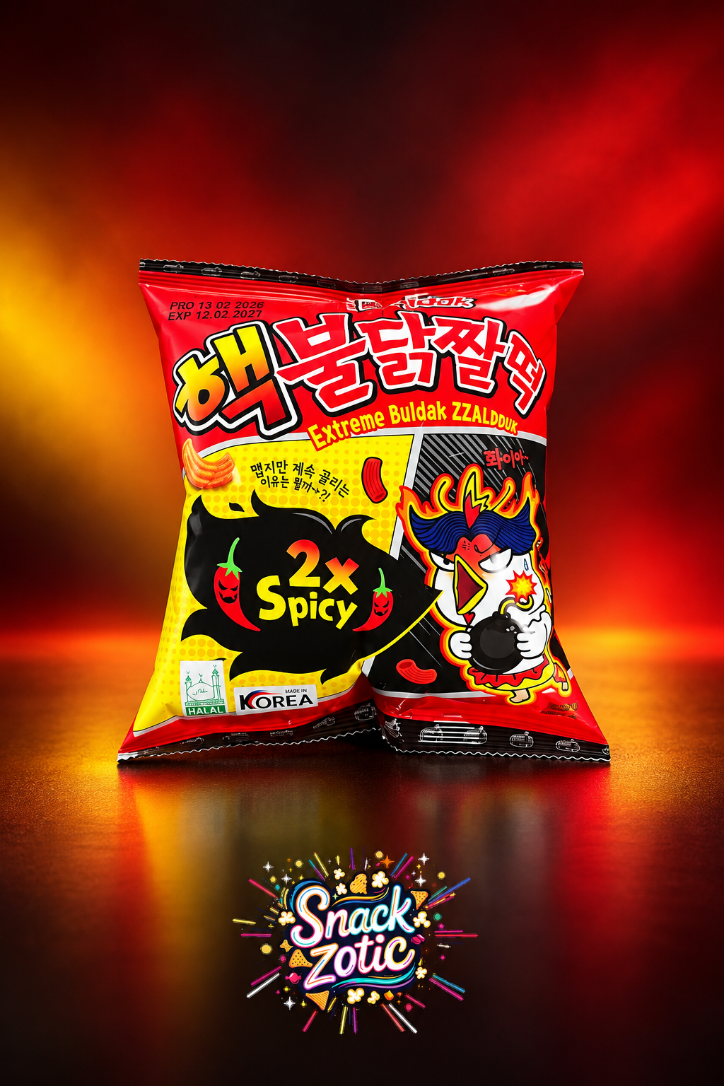 Samyang 2x Spicy Buldak Zzaldduk Extreme