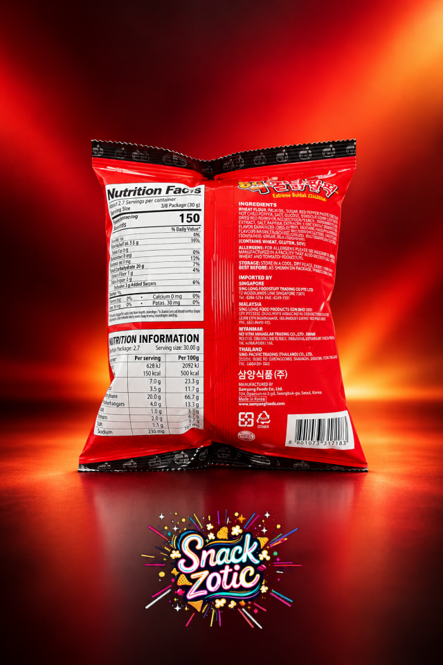 Samyang 2x Spicy Buldak Zzaldduk Extreme
