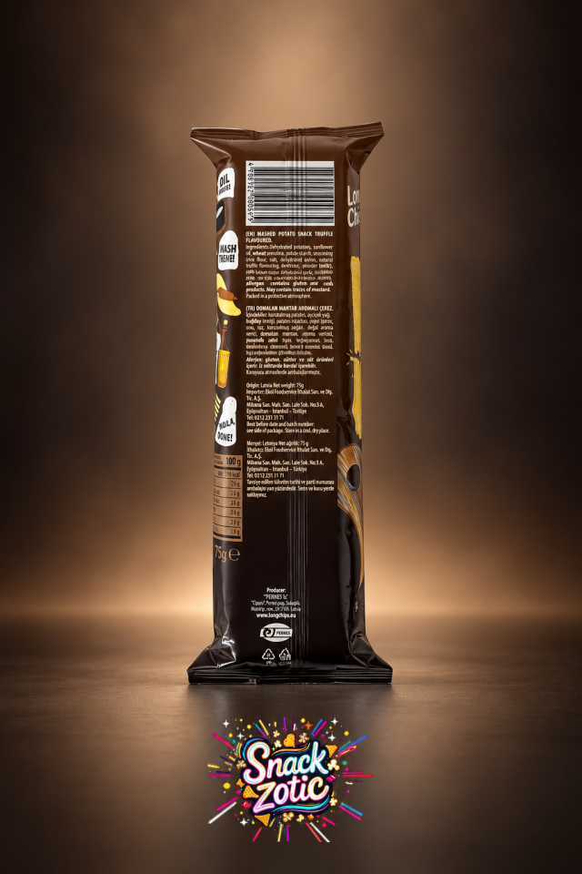 Long Chips Mashed Potato Snack Truffle Flavoured