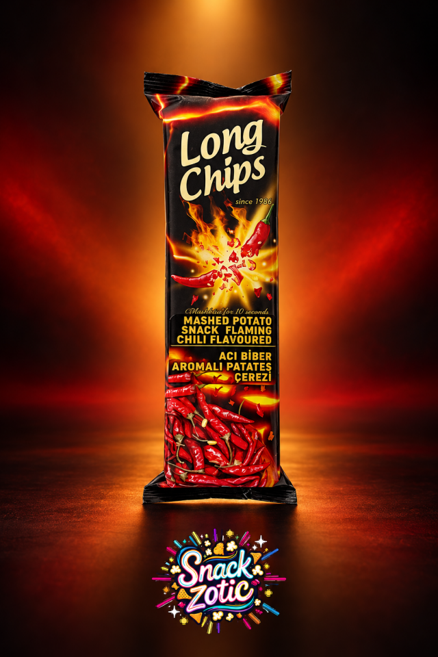 Long Chips Flaming Chili Flavoured