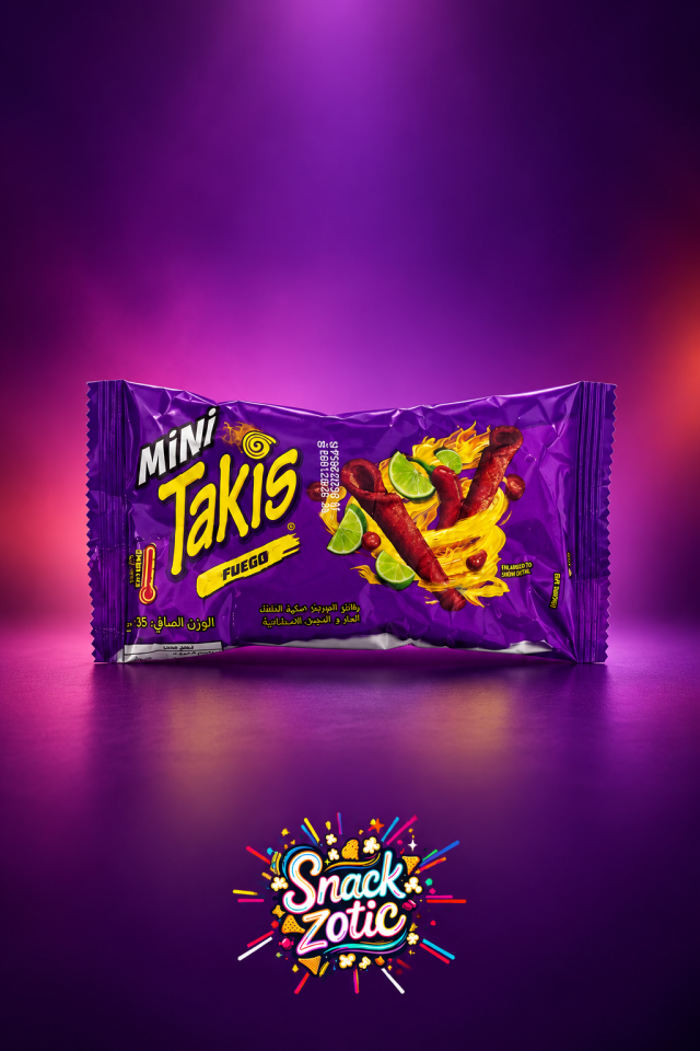 Mini Takis Fuego Acılı Mısır Cipsi