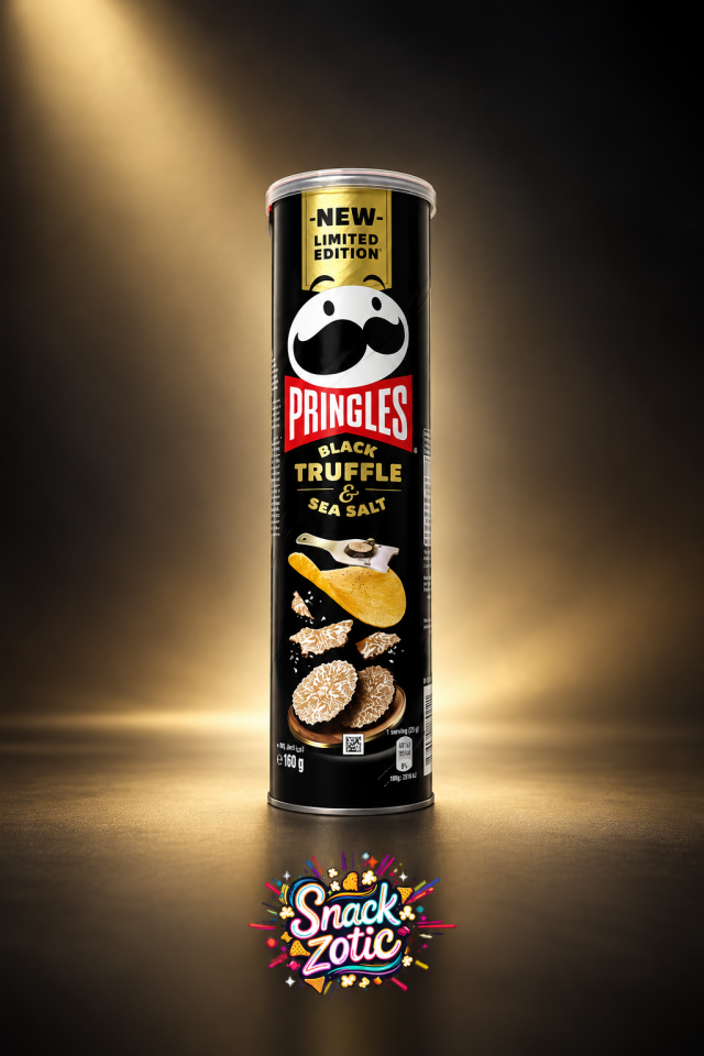 Pringles Black Truffle & Sea Salt